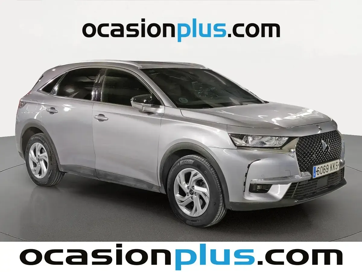 Usado DS Automobiles DS7 Crossback Be Chic 130 CV (95 kW) 2018 Gris SUV