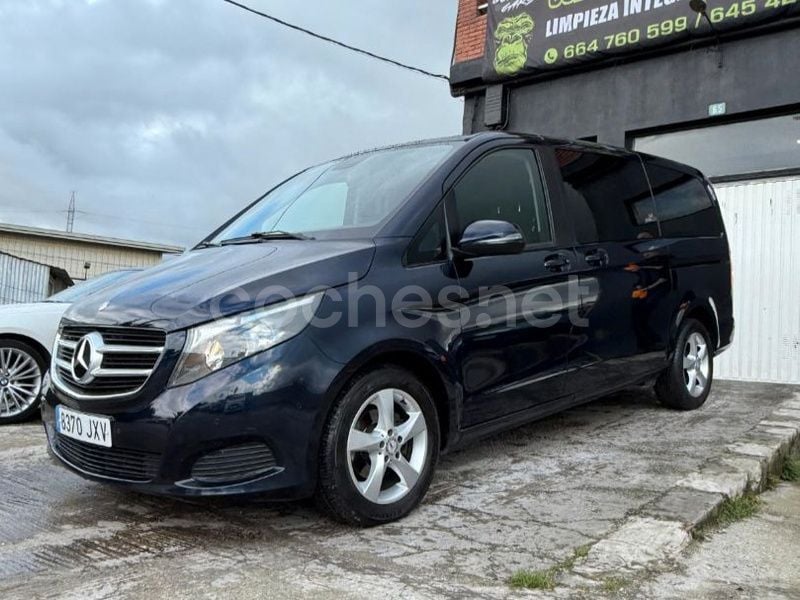 Azul Usado 2017 Mercedes V220 Marco Polo Monovolumen | 31.500 € (Caro) - Imagen 1/4