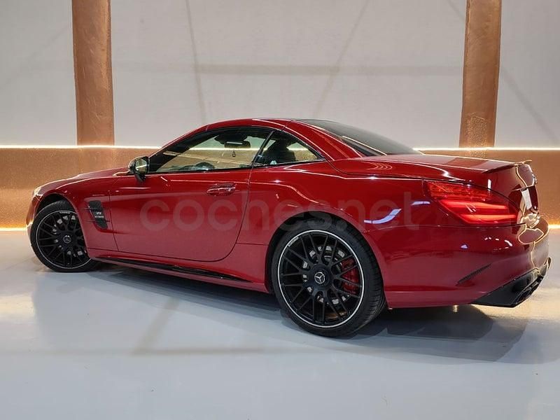 Usado Mercedes SL63 AMG AMG 585 CV (430 kW) 2018 Rojo Descapotable