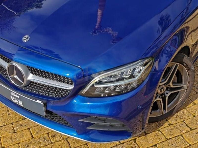 Usado Mercedes C220 170 CV (125 kW) 2018 Azul Coupe