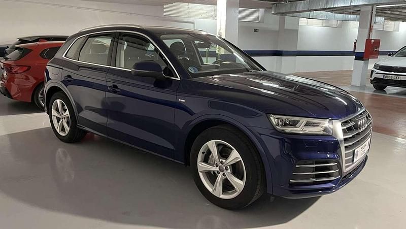 Usado Audi Q5 S-Line 163 CV (119 kW) 2020 Azul SUV