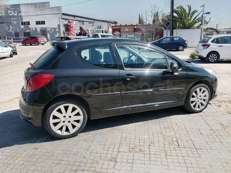 Usado Peugeot 207 GTi 150 CV (110 kW) 2008 Negro Berlina