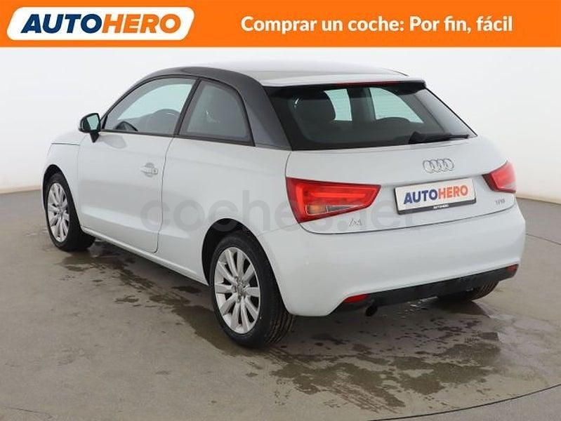 Usado Audi A1 Attraction 86 CV (63 kW) 2014 Blanco Utilitario