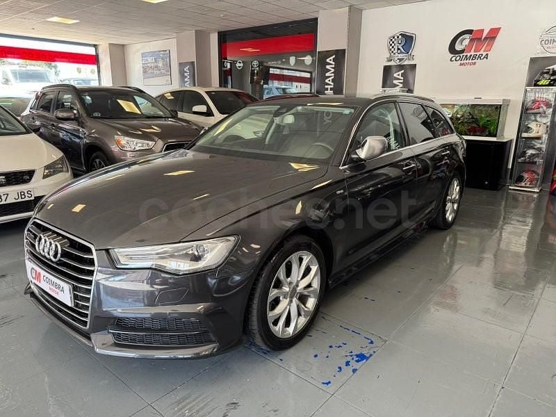 Käytetty Audi A6 S-Line 190 HP (139 kW) 2017 Musta Farmari