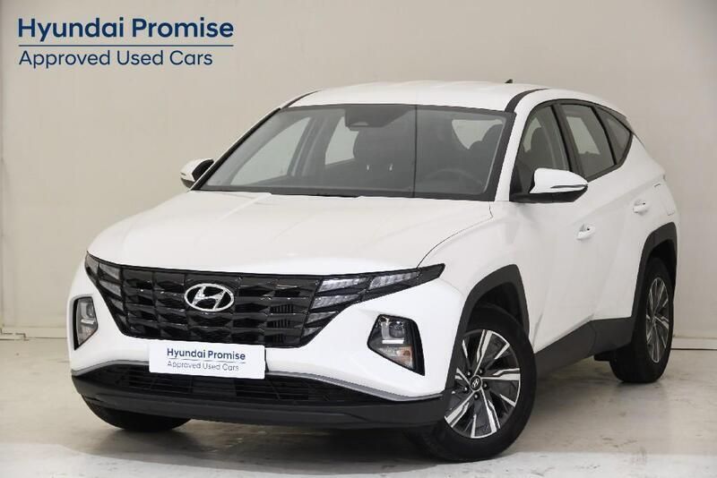 Atlas white Usado 2024 Hyundai Tucson SUV | 22.990 € (Super precio) - Imagen 1/4