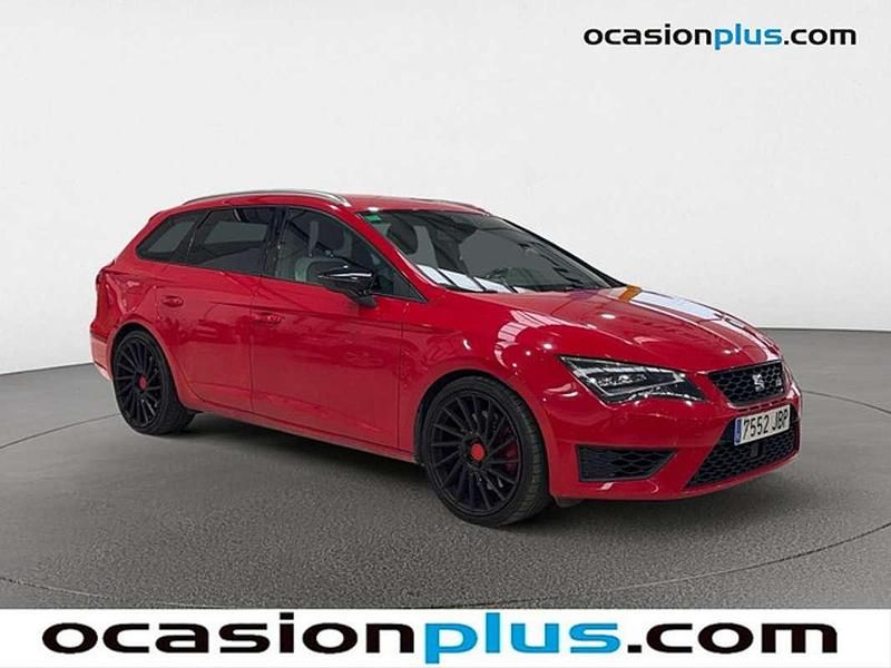 Usado Seat Leon ST CUPRA 280 CV (205 kW) 2014 Rojo Familiar