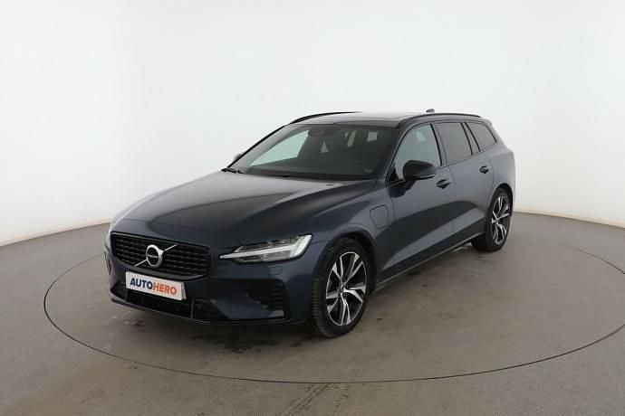 Azul Usado 2022 Volvo V60 Plus Familiar | 35.599 € (Precio justo) - Imagen 1/3
