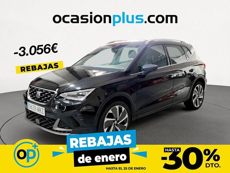 Negro Usado 2024 Seat Arona FR SUV | 21.750 € (Precio justo) - Imagen 1/4