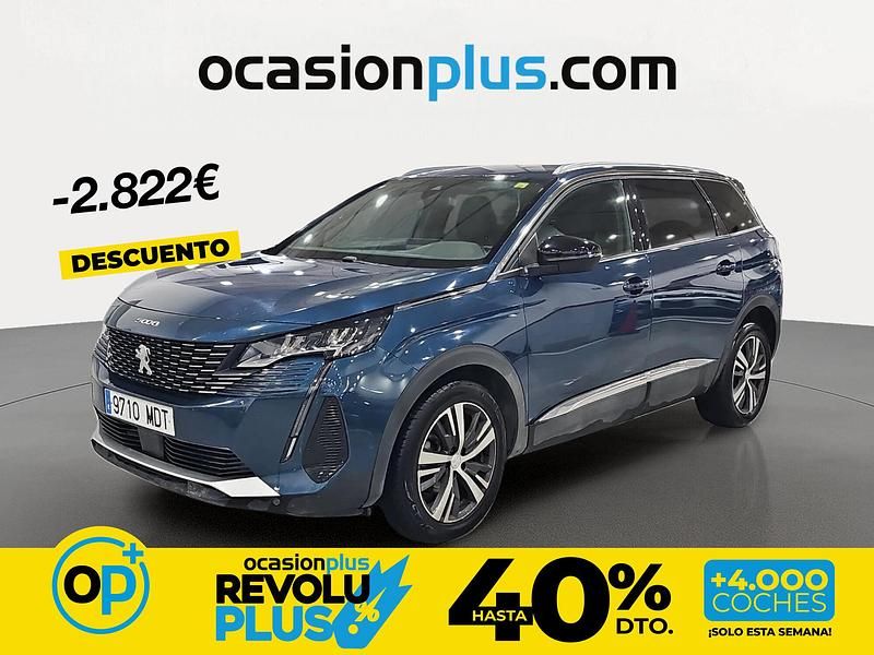 Usado Peugeot 5008 Allure 130 CV (95 kW) 2023 Azul SUV