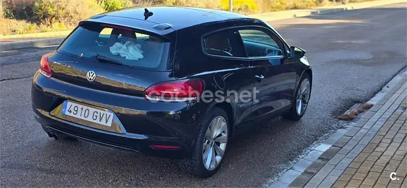 Usado VW Scirocco 140 CV (102 kW) 2010 Negro Coupe