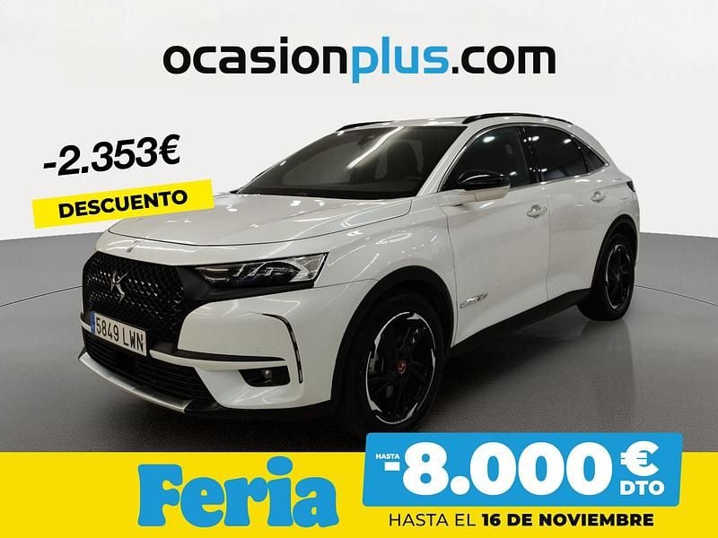 Blanco Usado 2022 DS Automobiles DS7 Crossback Performance Line Plus SUV | 25.890 € (Buen precio) - Imagen 1/4