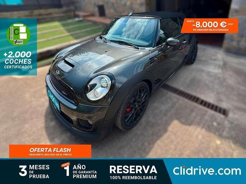 Negro Usado 2012 Mini John Cooper Works Cabriolet Descapotable | 16.990 € - Imagen 1/3