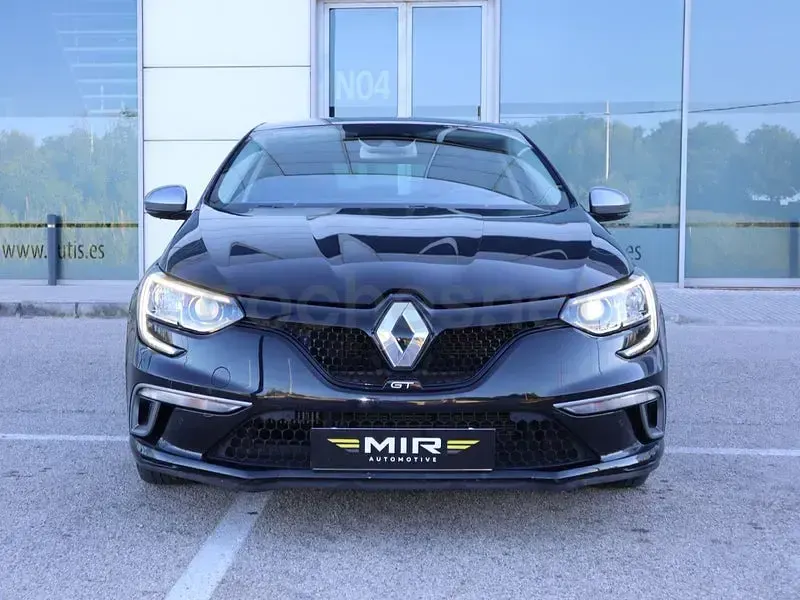 Usado Renault Mégane GT Line GT-Line 130 CV (95 kW) 2017 Negro Berlina