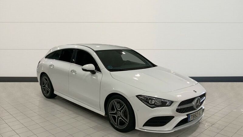 Blanco Usado 2019 Mercedes CLA200 Shooting Brake Familiar | 31.500 € (Caro) - Imagen 1/4