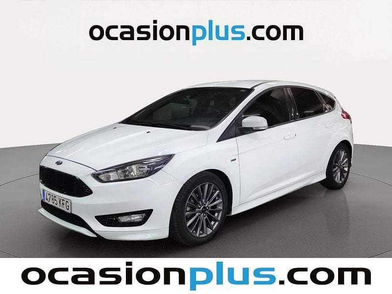 Usado Ford Focus ST-Line 125 CV (91 kW) 2017 Blanco Utilitario