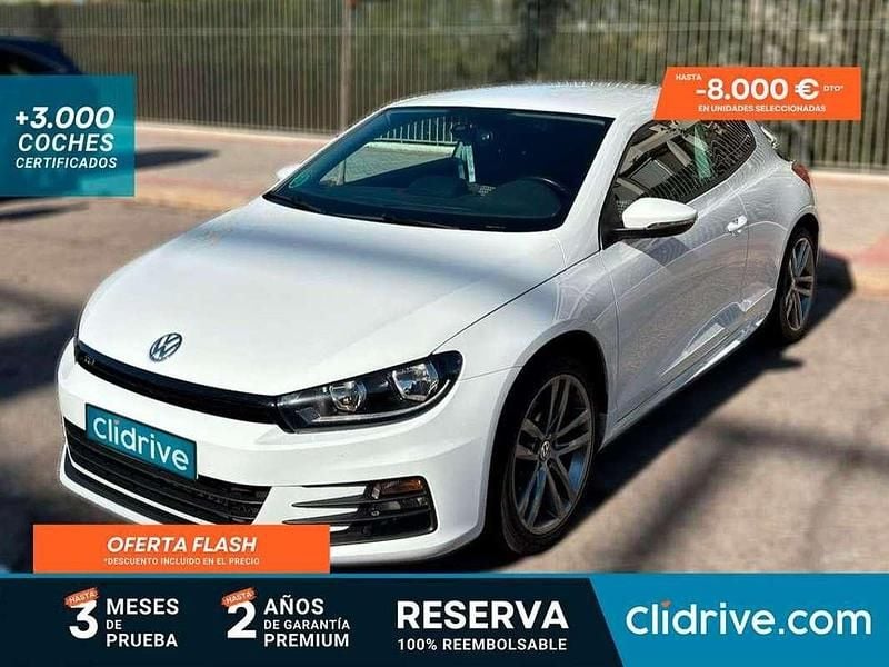 Usado VW Scirocco R-line 125 CV (91 kW) 2014 Blanco Coupe
