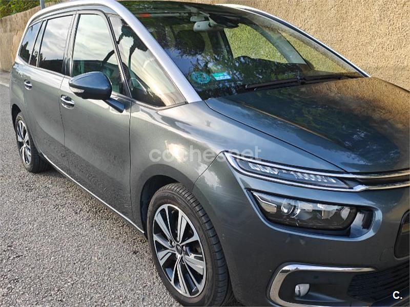 Usado Citroën Grand C4 Picasso Feel 150 CV (110 kW) 2017 Gris / plata Monovolumen