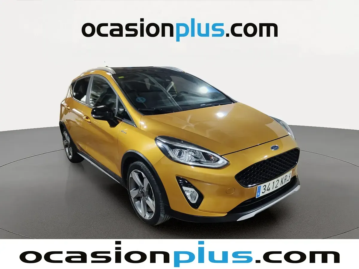 Usado Ford Fiesta Active 125 CV (91 kW) 2018 Amarillo Utilitario