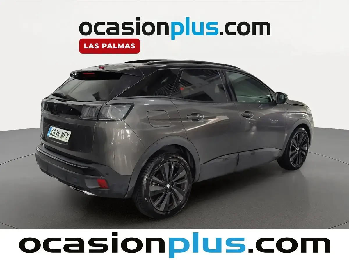 Usado Peugeot 3008 GT 130 CV (95 kW) 2023 Gris SUV