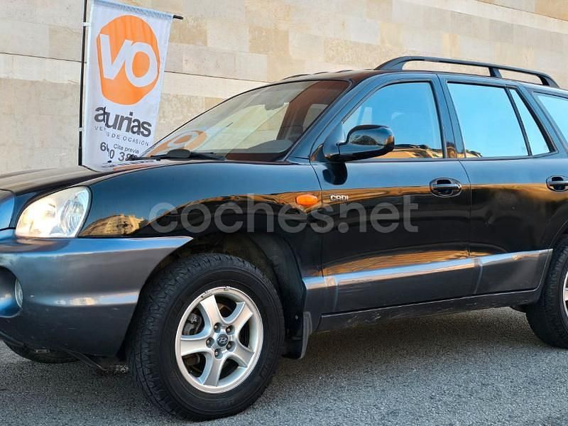 Negro Usado 2005 Hyundai Santa Fe Comfort SUV | 5290 € (Precio justo) - Imagen 1/4