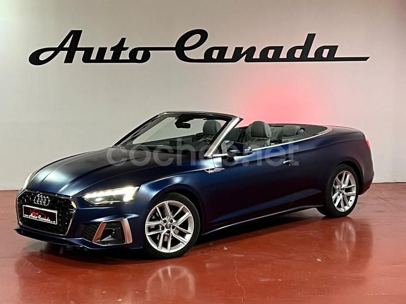Azul Usado 2020 Audi A5 Cabriolet S-Line Descapotable | 28.800 € (Super precio) - Imagen 1/4