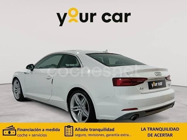 Usado Audi A5 S-Line 190 CV (139 kW) 2018 Blanco Coupe