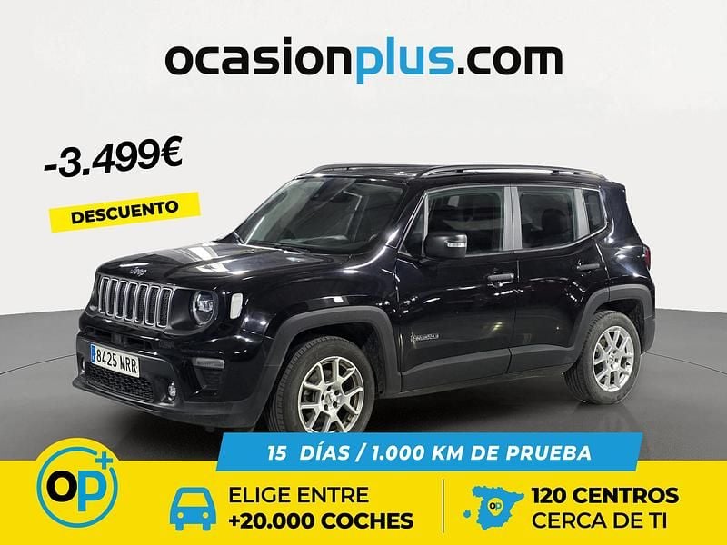 Usado Jeep Renegade Altitude 130 CV (95 kW) 2024 Negro SUV