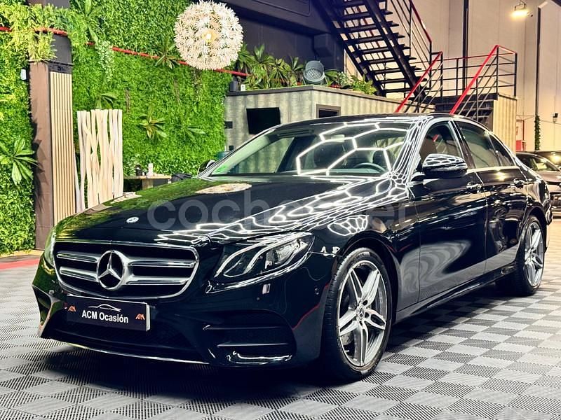 Usado Mercedes E220 194 CV (142 kW) 2018 Negro Berlina