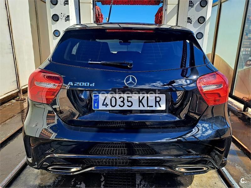 Usado Mercedes A200 136 CV (100 kW) 2018 Negro Berlina