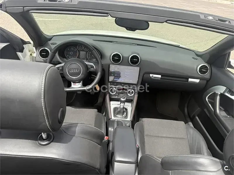 Usado Audi A3 Cabriolet Attraction 140 CV (102 kW) 2012 Blanco Descapotable