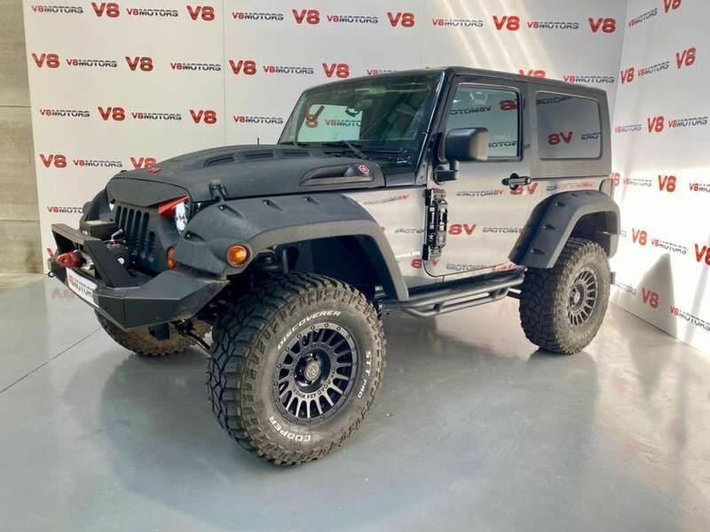 Negro Usado 2008 Jeep Wrangler Rubicon SUV | 31.900 € (Precio justo) - Imagen 1/4