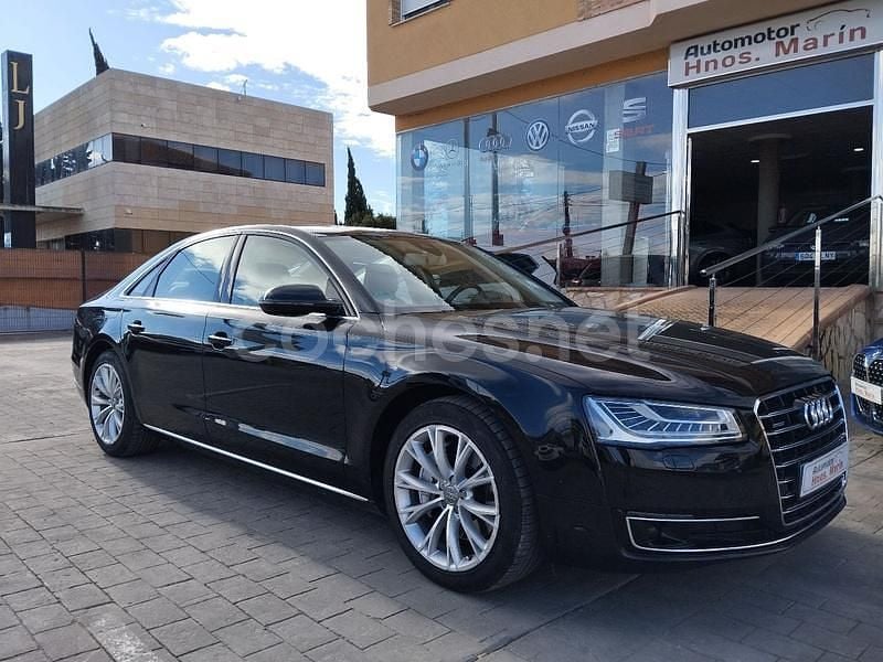 Usado Audi A8 262 CV (192 kW) 2015 Negro Berlina