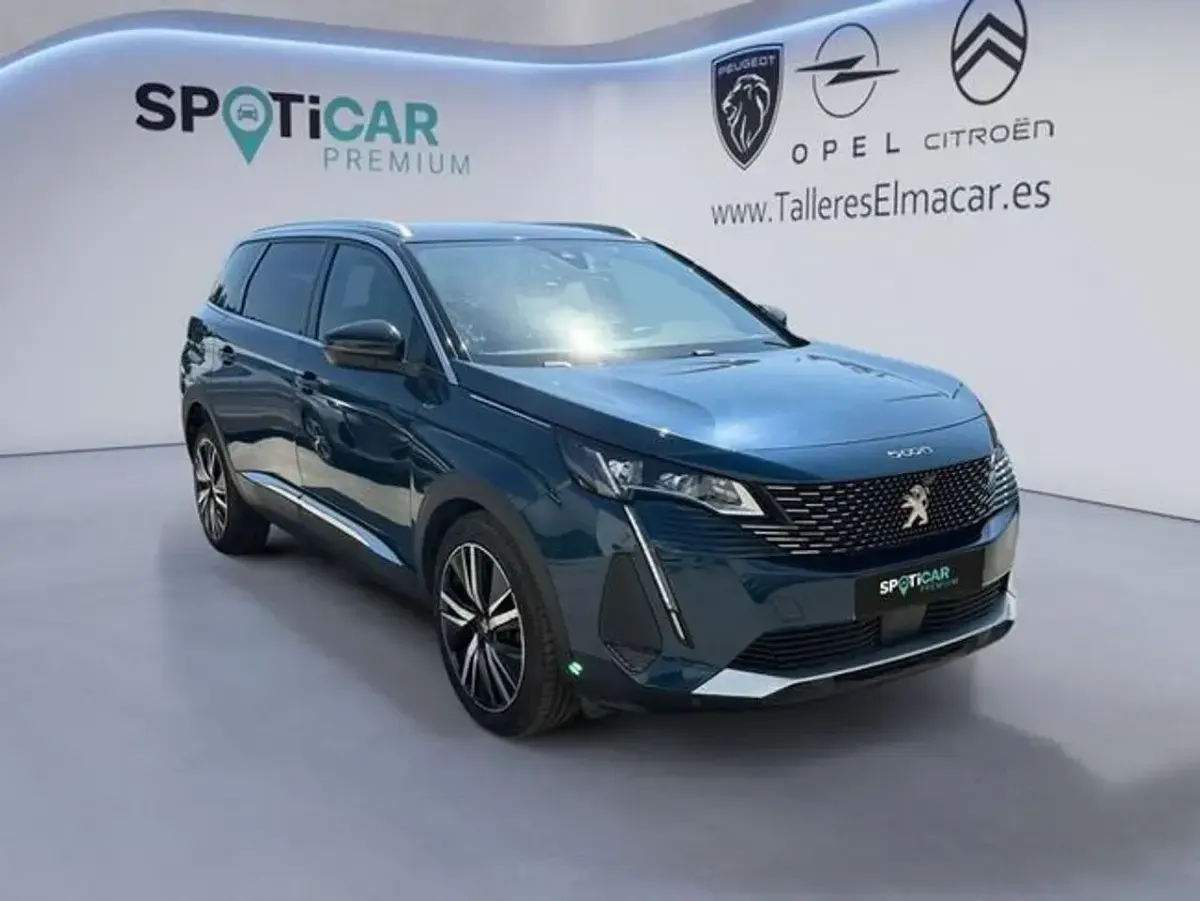 Usado Peugeot 5008 GT 180 CV (132 kW) 2022 Azul SUV