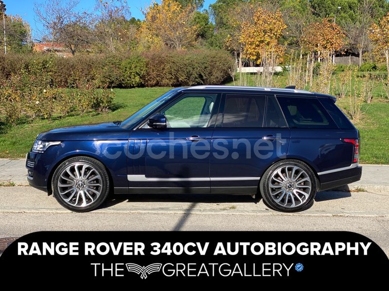 Azul Usado 2018 Land Rover Range Rover Autobiography SUV | 54.980 € (Buen precio) - Imagen 1/4