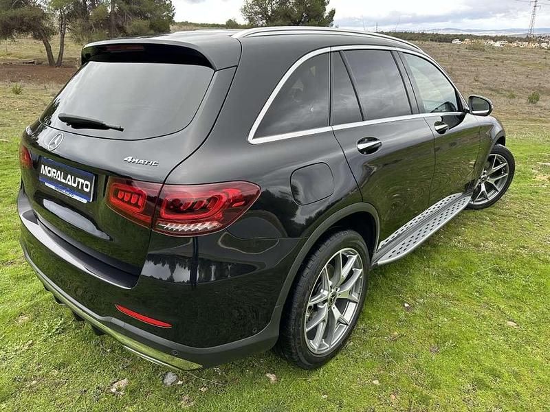 Usado Mercedes GLC220 194 CV (142 kW) 2020 Negro SUV