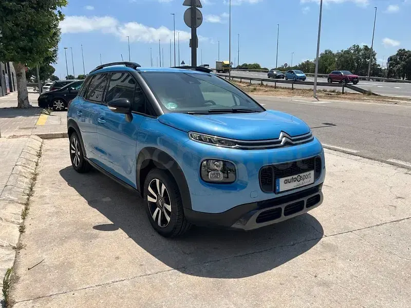 Usado Citroën C3 Aircross Live 99 CV (72 kW) 2018 Azul SUV