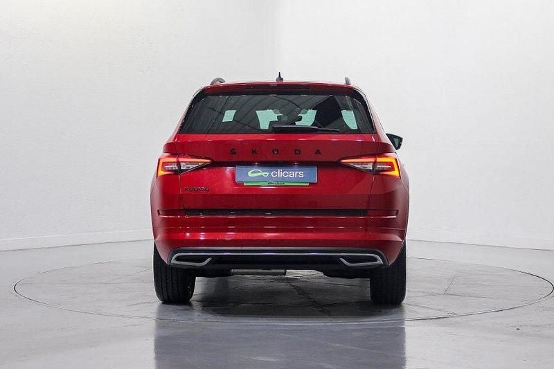 Usado Skoda Kodiaq SportLine 150 CV (110 kW) 2020 Rojo SUV