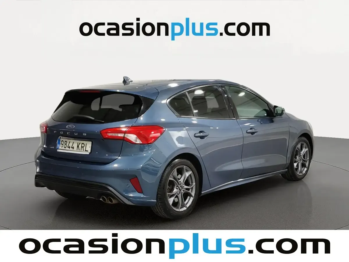 Usado Ford Focus ST-Line 150 CV (110 kW) 2018 Azul Utilitario