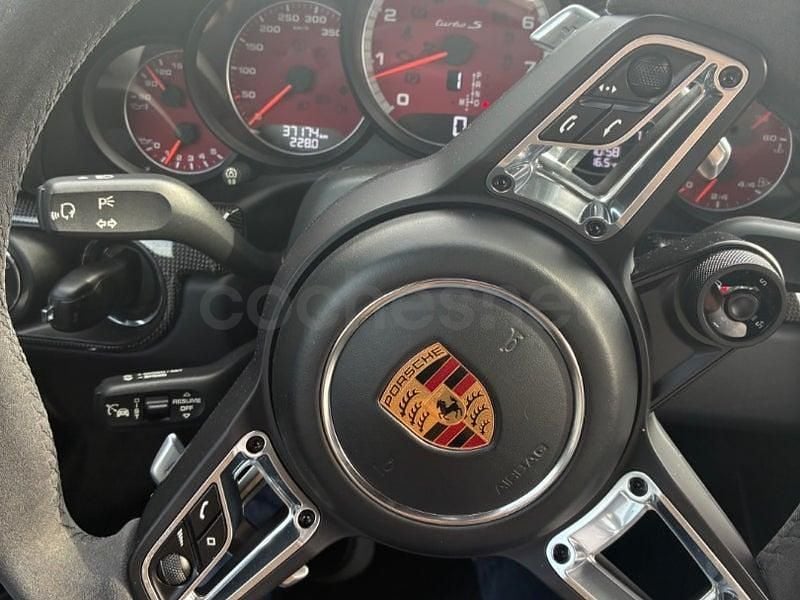 Usado Porsche 911 Turbo S Cabriolet 580 CV (426 kW) 2016 Negro Descapotable