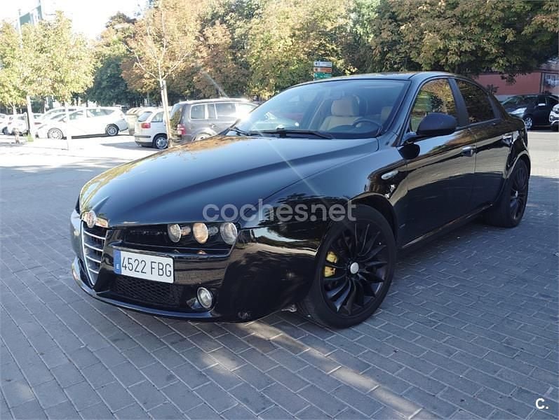 Negro Usado 2007 Alfa Romeo 159 Ti Berlina | 5500 € (Precio justo) - Imagen 1/4