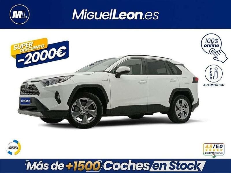 Usado Toyota RAV4 Hybrid Advance 219 CV (161 kW) 2021 Blanco SUV