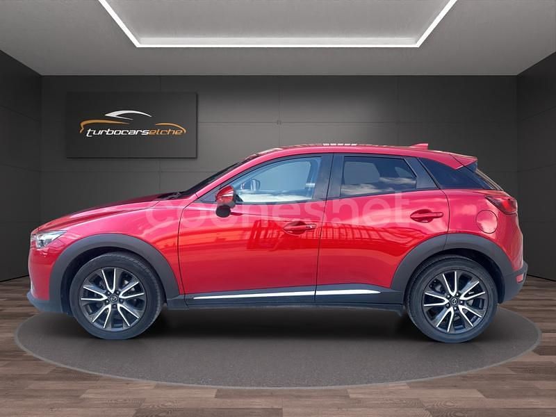 Usado Mazda CX-3 Luxury 105 CV (77 kW) 2016 Granate SUV