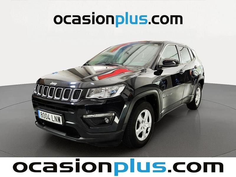 Usado Jeep Compass Longitude 131 CV (96 kW) 2021 Negro SUV