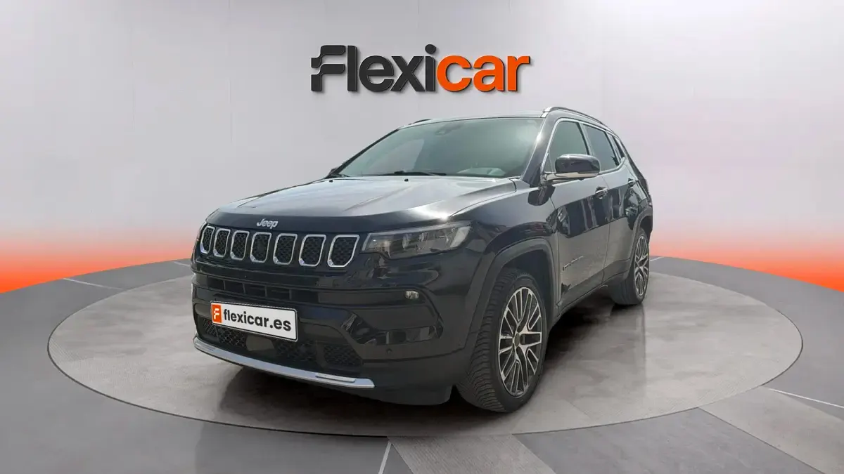 Usado Jeep Compass Limited 131 CV (96 kW) 2021 Negro SUV