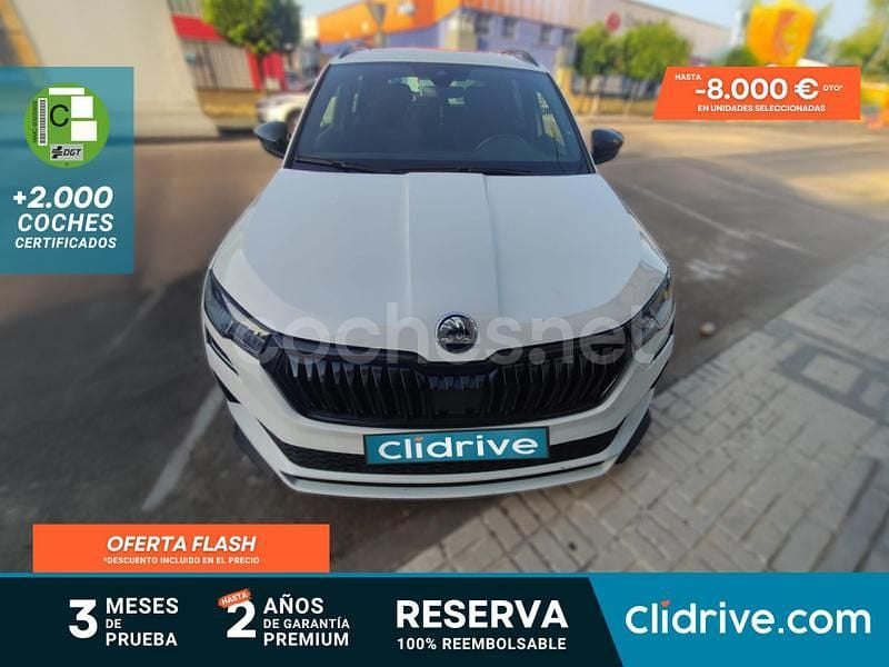 Blanco Usado 2022 Skoda Karoq SportLine SUV | 23.890 € (Buen precio) - Imagen 1/3