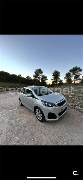 Gris / plata Usado 2017 Peugeot 108 Utilitario | 6500 € (Buen precio) - Imagen 1/4