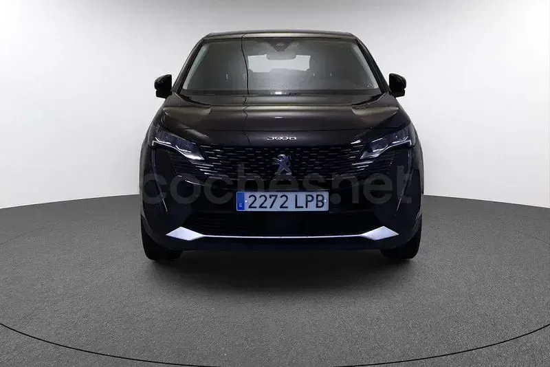 Usado Peugeot 3008 Active 130 CV (95 kW) 2021 Negro SUV