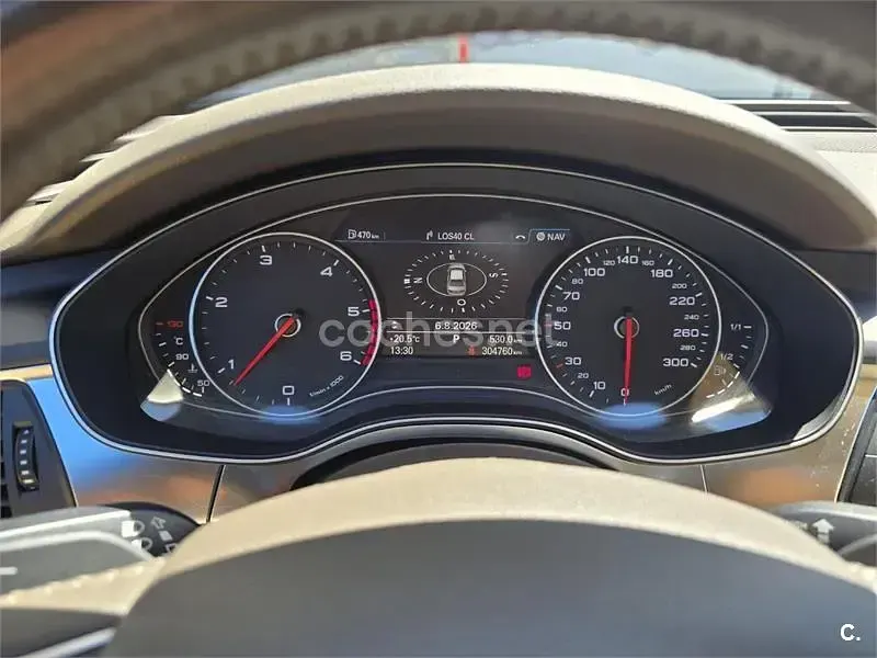 Usado Audi A6 Sport 204 CV (150 kW) 2012 Azul Berlina