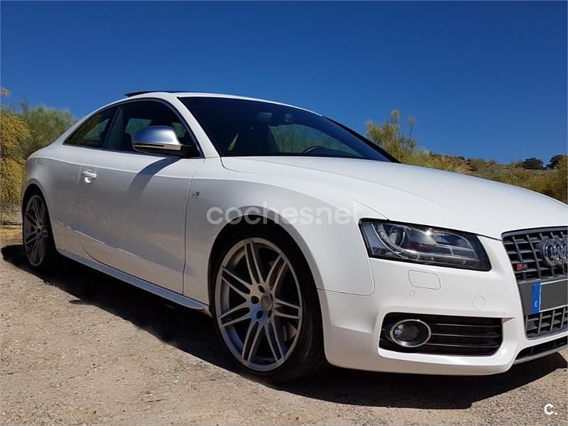 Usado Audi S5 Premium 354 CV (260 kW) 2009 Blanco Coupe