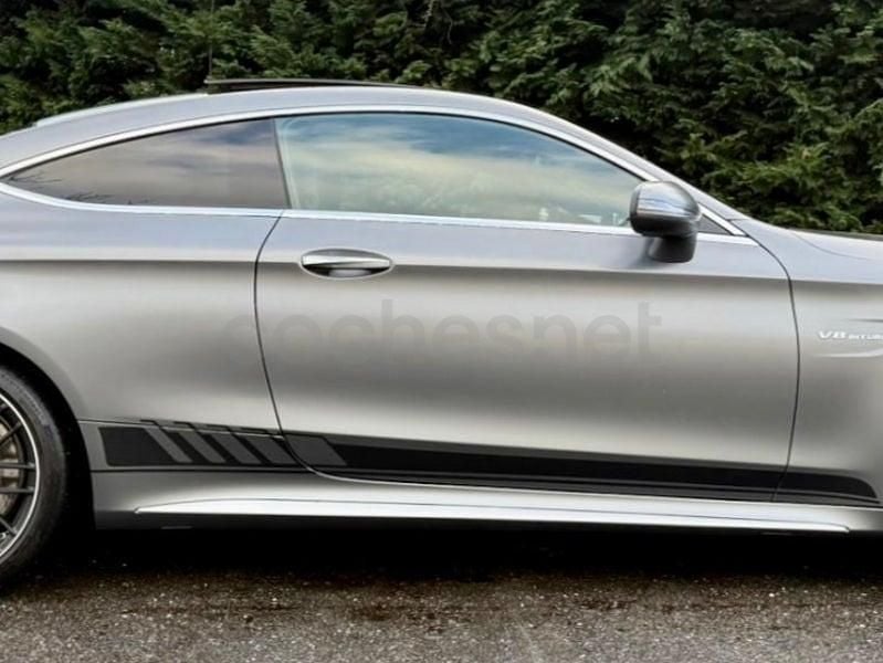 Usado Mercedes C63S AMG 510 CV (375 kW) 2017 Gris / plata Coupe